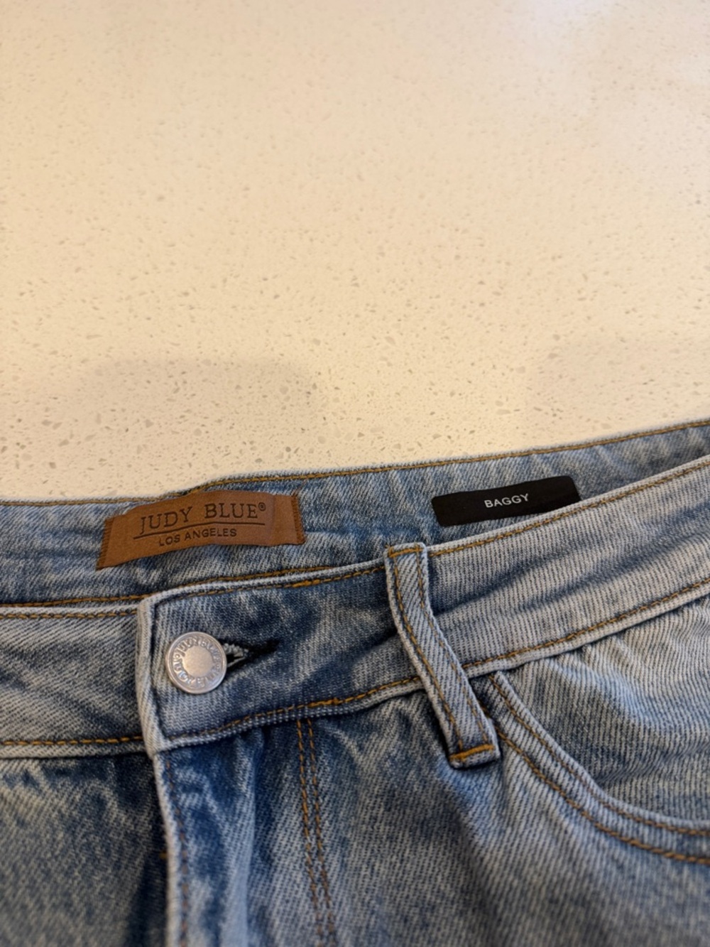 Judy Blue Light Wash Baggy Women's Jeans